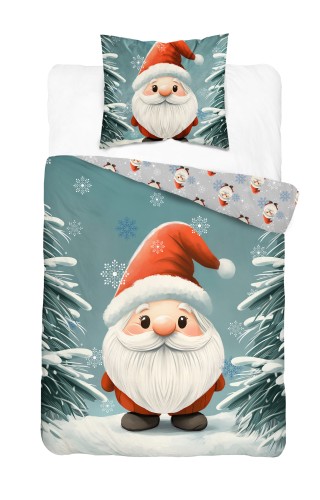 Pościel świąteczna 140x200 bawełniana dla dzieci