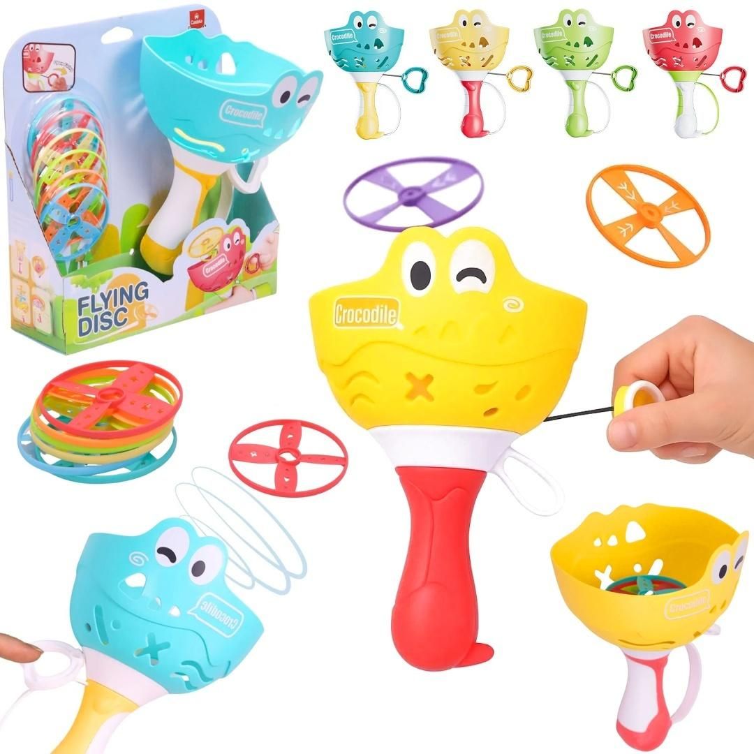 Śmigło latające wystrzeliwane naciąg Mix - zabawka