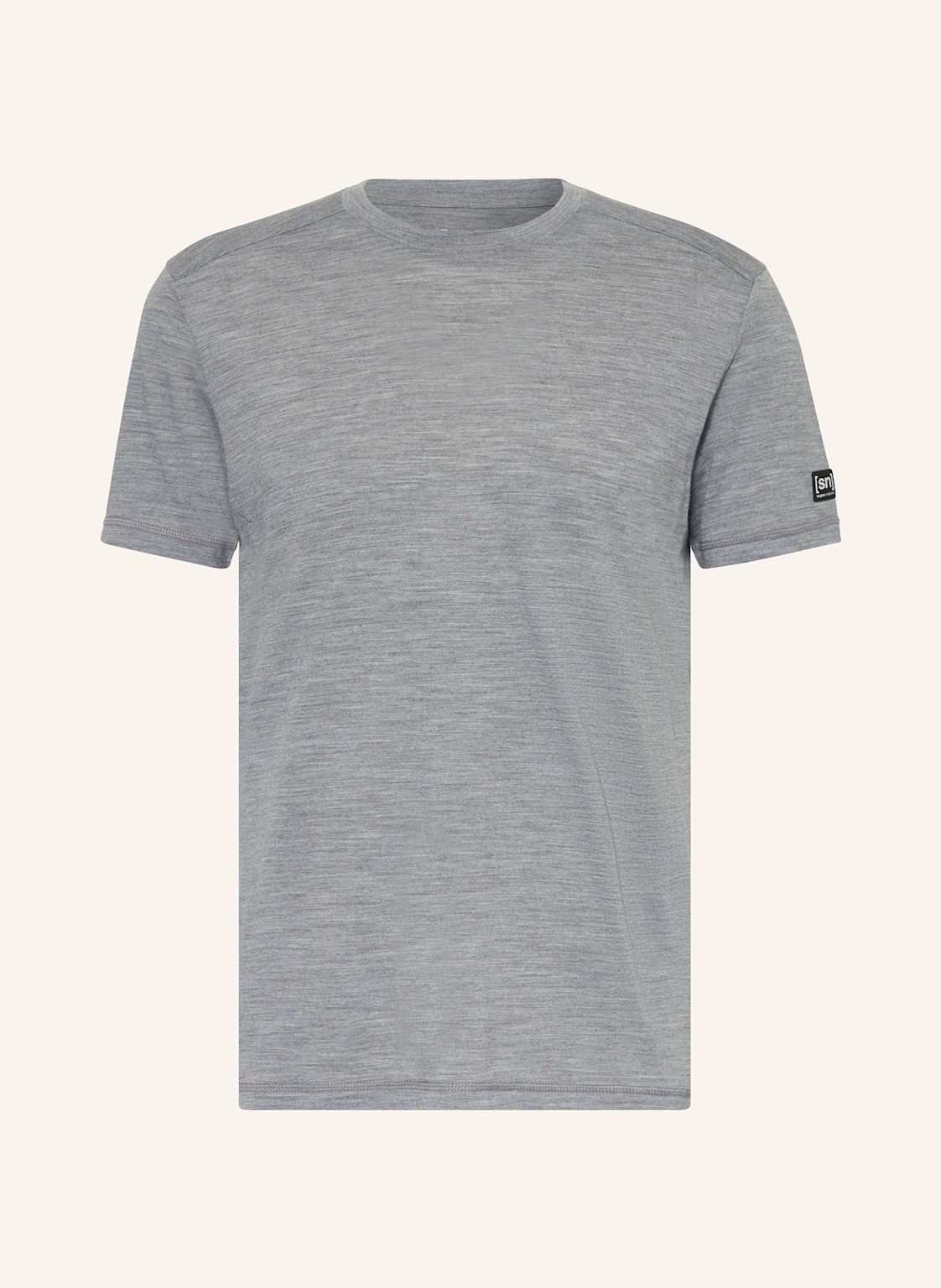 Super.Natural Koszulka Funkcyjna Essential Z Wełną Merino grau