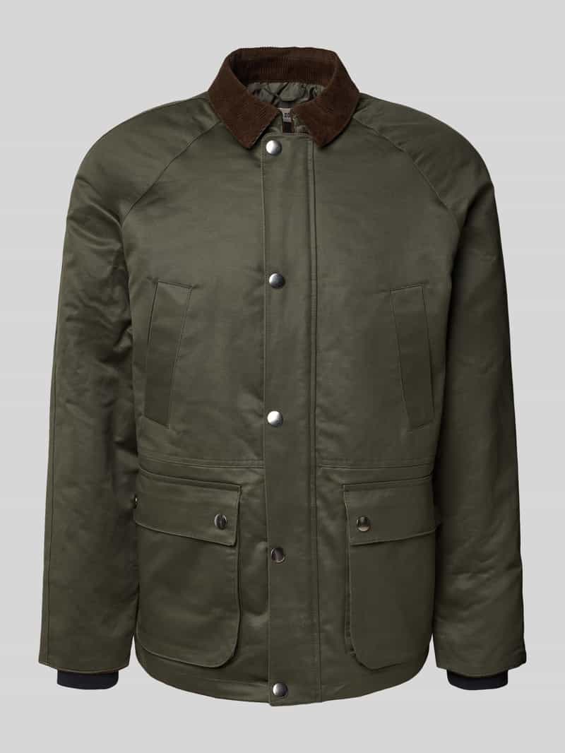 Bomberka o kroju regular fit z mieszanki bawełny model ‘BOB’