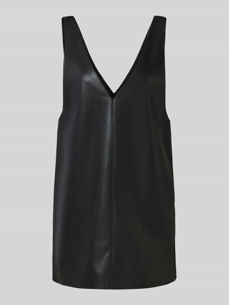 Sukienka mini z imitacji skóry model ‘HEIDI’