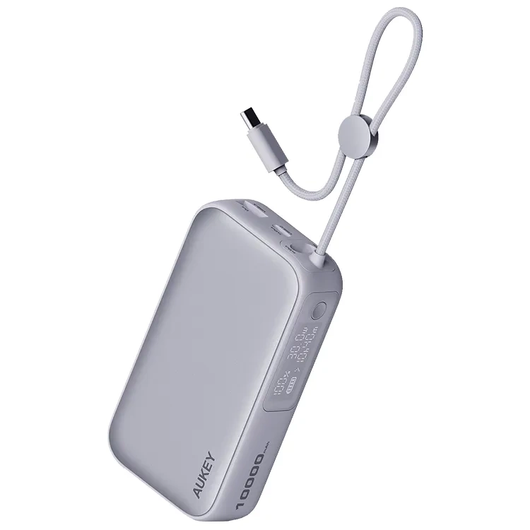 Aukey Powerbank 10000 mAh o mocy 30W PD z USB-C Spark Sling PB-Y47 WH