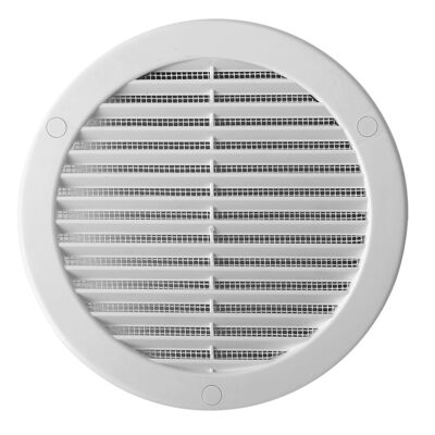 Osłona wentylacyjna Ø125 TUOS biały