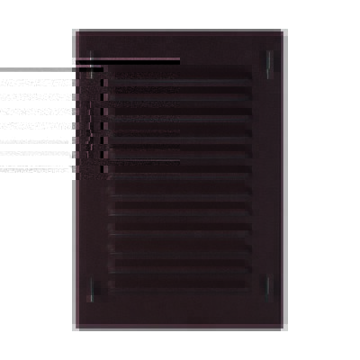 Osłona wentylacyjna 11x14 brąz