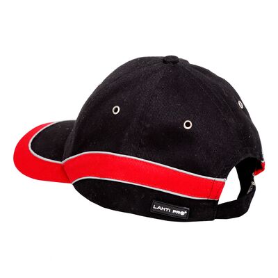 LAHTI PRO Czapka z daszkiem czarno-czerwona
