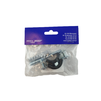 Uchwyt do rur pojedynczy z uszczelką 1/2