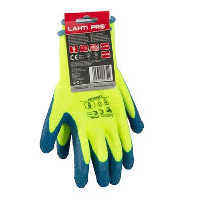 Rękawice ocieplane żółte 10