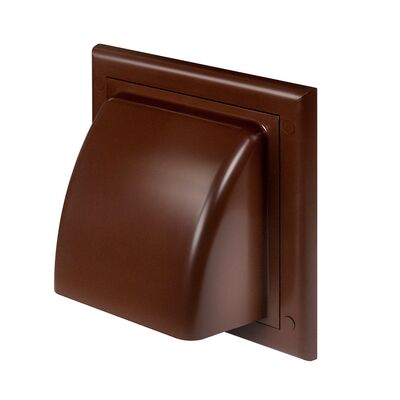 Osłona wywiewna kanału okrągłego Ø150 brąz