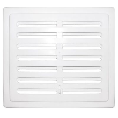 Kratka 140 x 140 mm biała