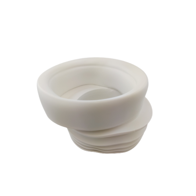 Redukcja biała z PCV do WC Ø 110 mimośrodowa WADEP