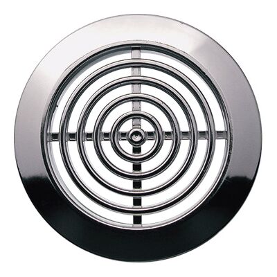 Osłona wentylacyjna MINI 45/58 2 sztuki srebrna