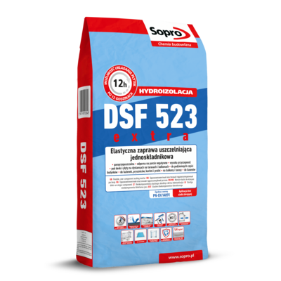 Sopro Zaprawa uszczelniająca elastyczna jednoskładnikowa DSF 523 4 kg