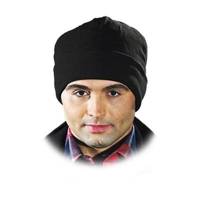 Czapka polarowa S-L czarna