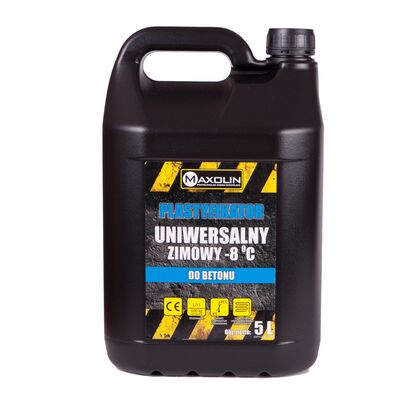 Plastyfikator uniwersalny do betonu - zimowy -8°C 5 l Maxolin