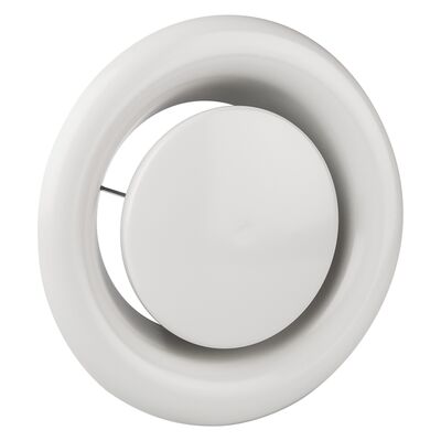 Anemostat wywiewny 100 biały