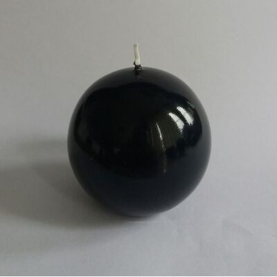 Świeca klasyczna kula K-2 lakier czarny 56 mm