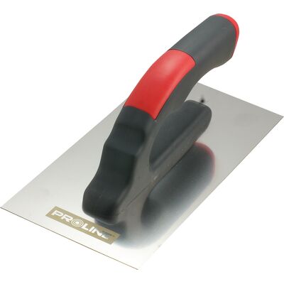 Paca nierdzewna 270 x 130 mm gładka rączka plastikowa otwór PROLINE