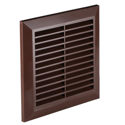 Osłona wentylacyjna 11 x 14 brąz