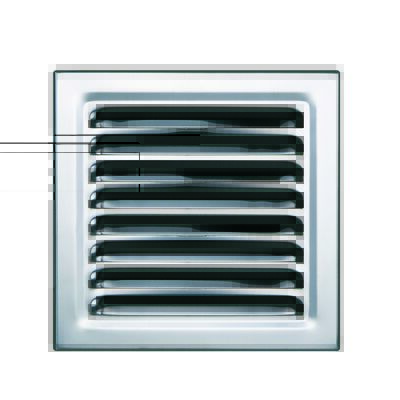 Osłona wentylacyjna 10x14 MS nierdzewna