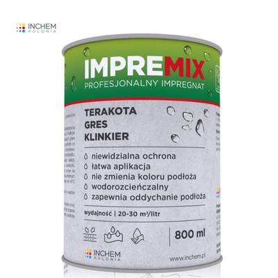 Impregnat do terakoty, gresu, klinkieru 800 ml