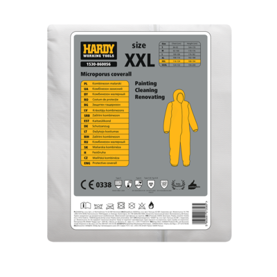 Kombinezon malarski XXL mikropory HARDY