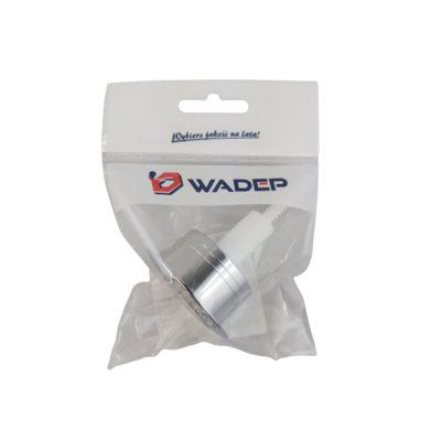 Przycisk do zaworu spustowego chromowany START-STOP WADEP