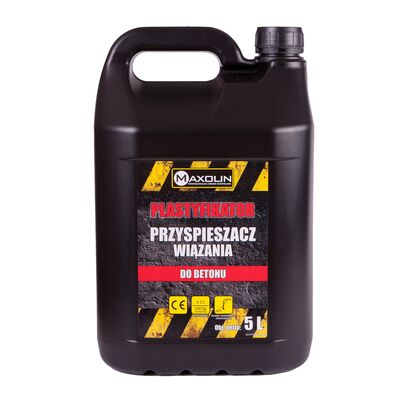Plastyfikator przyspieszacz wiązania do betonu 5 l Maxolin