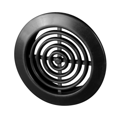 Osłona wentylacyjna MINI-AWENT 45/58 2 szt. czarna