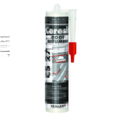 Ceresit Bitumiczny uszczelniacz dekarski CS27 czarny 300 ml