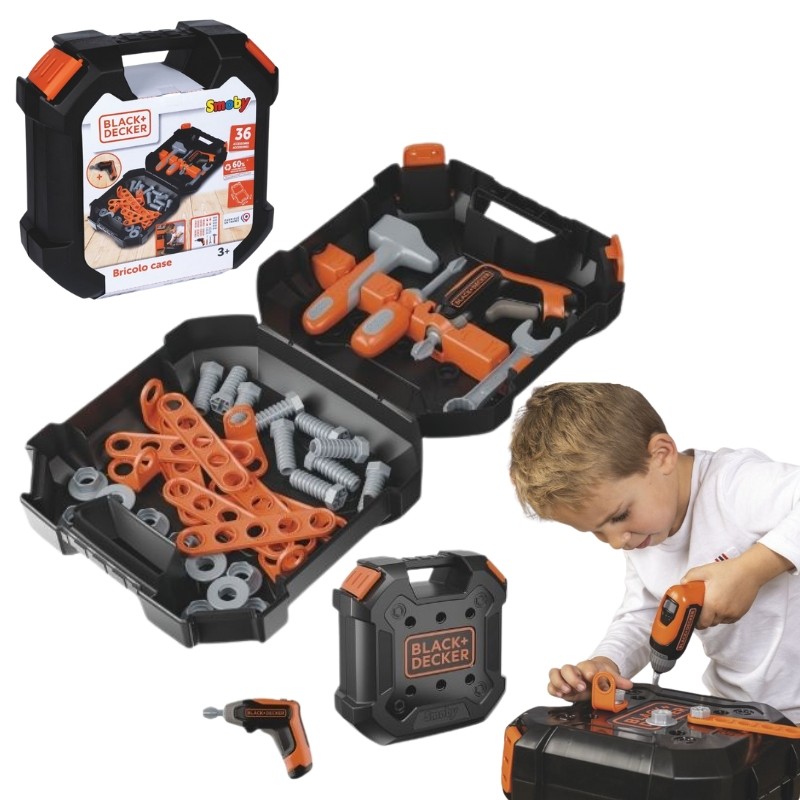 Smoby Black & Decker Zabawkowa Walizka Z Narzędziami