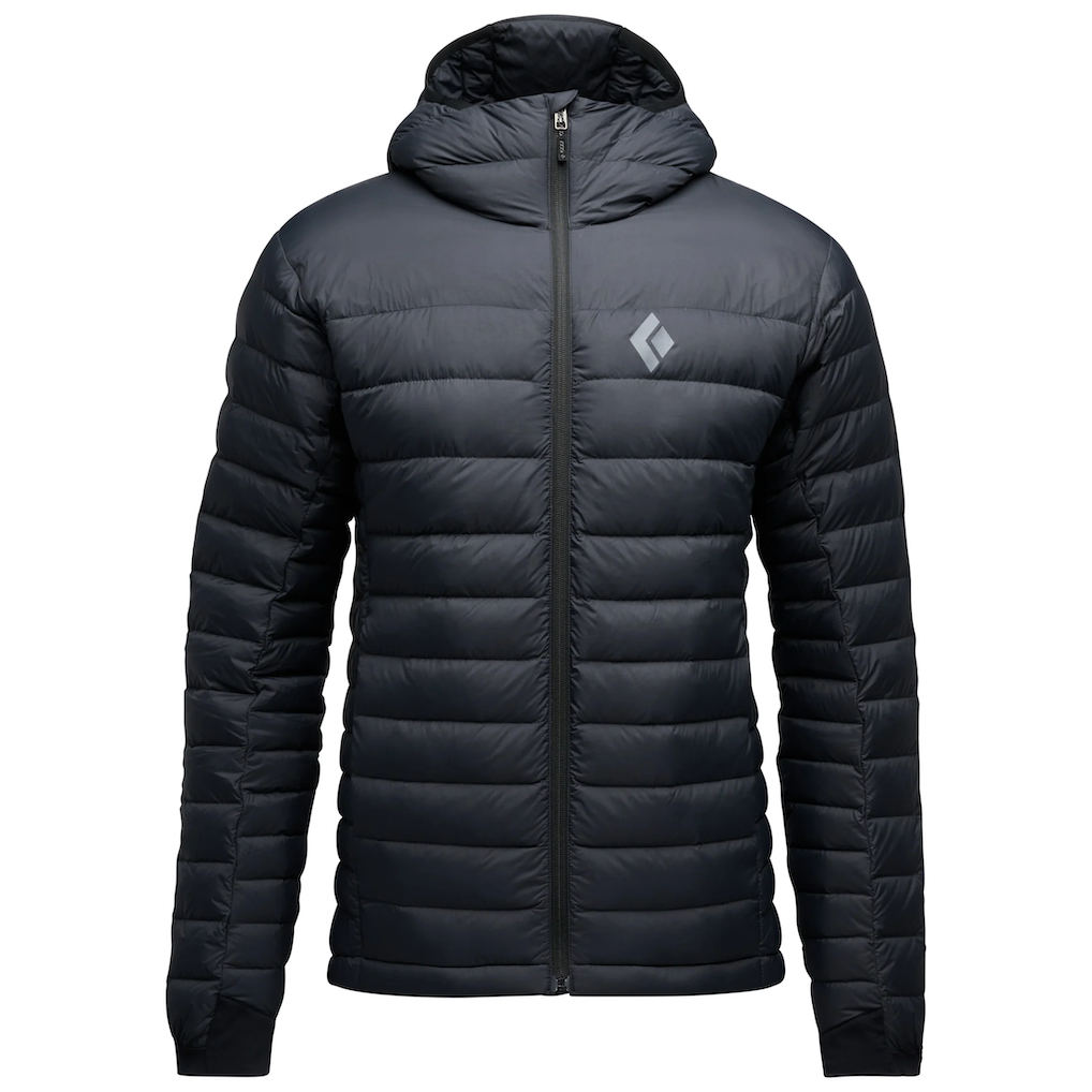 Męska kurtka puchowa Black Diamond Access Down 2.0 Hoody Rozmiar: M / Kolor: czarny