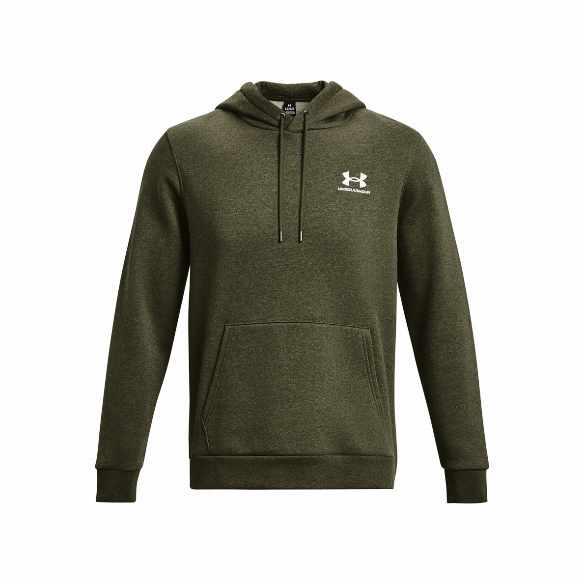 Męska bluza Under Armour Essential Fleece Hoodie Rozmiar: M / Kolor: zielony/biały