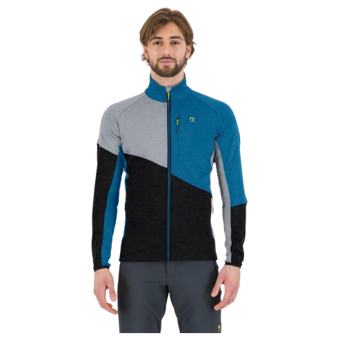Męska bluza Karpos Federa F.-Z Fleece Rozmiar: XL / Kolor: czarny/niebieski