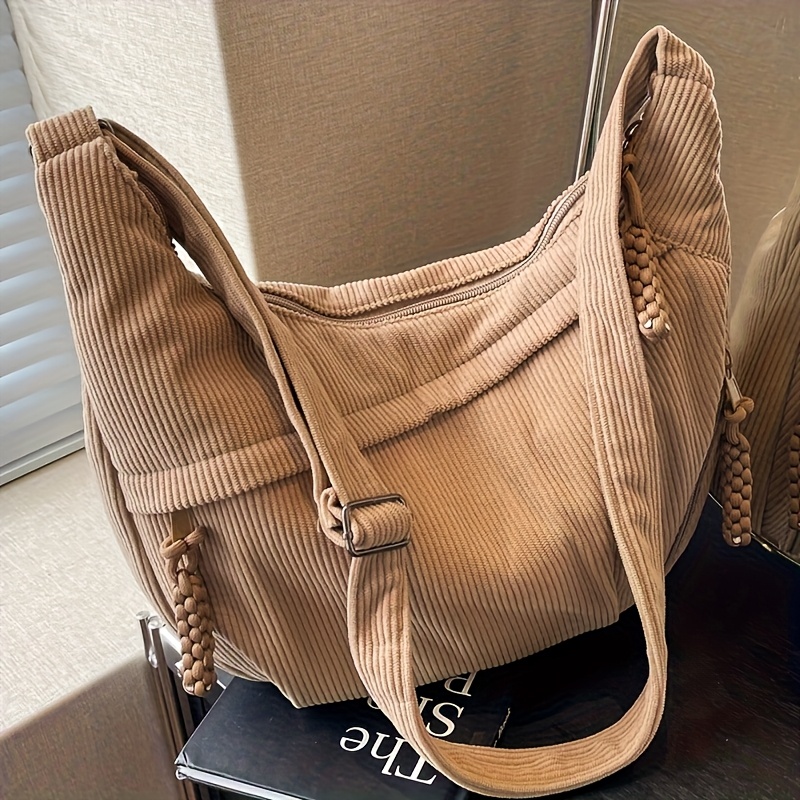 TEMU Torba Tote Perfect Lily dla Kobiet - Regulowany Pasek na Ramię, Duża Pojemność, Styl Casual, Zamek Błyskawiczny, Podszewka z Poliestru, Idealna