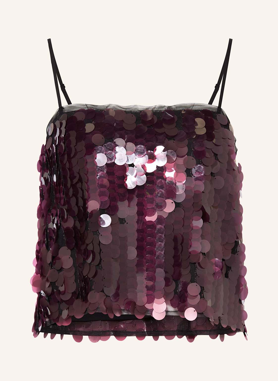 Mrs & Hugs Top Z Cekinami rot