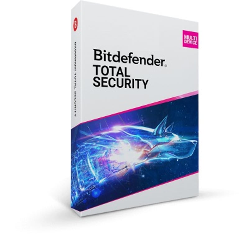 Bitdefender Total Security 2018 Bezpieczeństwo antywirusowe 10 x licencja 3 lat(a) BDMD-N-3Y-10D