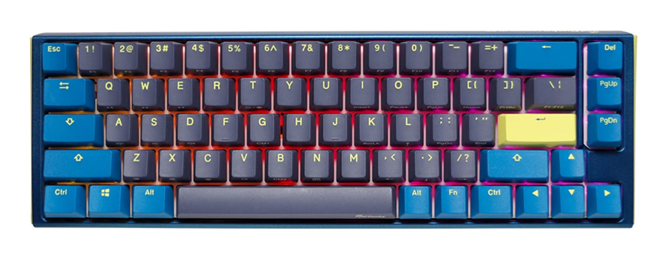 Ducky One 3 SF DayBreak klawiatura Gaming USB Niemiecki Czarny, Niebieski DKON2167ST-SDEPDDBBHHC1
