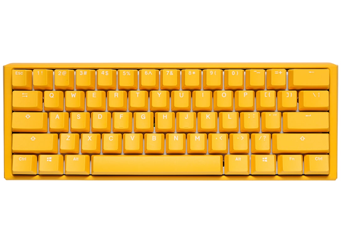 Ducky One 3 Yellow Mini klawiatura Gaming USB Niemiecki Żółty DKON2161ST-PDEPDYDYYYC1