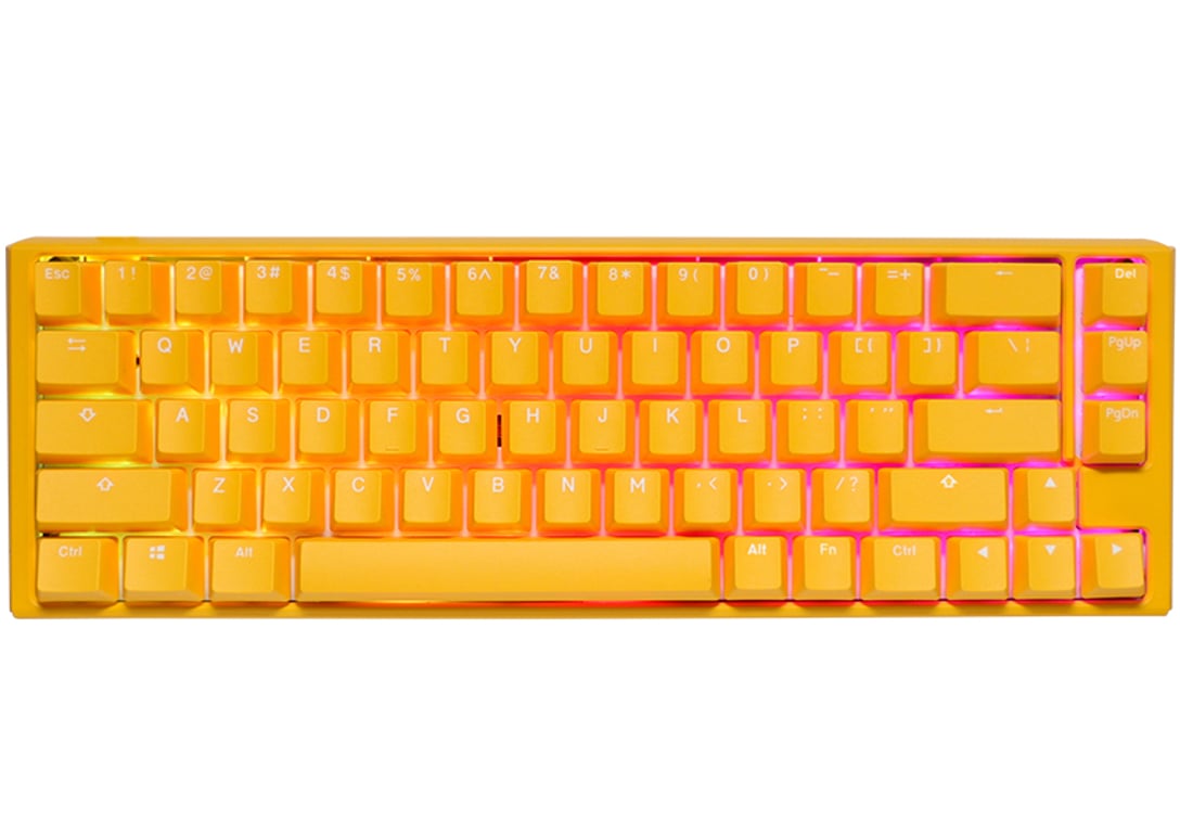 Ducky One 3 SF Yellow klawiatura Gaming USB Niemiecki Żółty DKON2167ST-BDEPDYDYYYC1