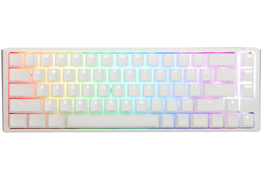 Ducky One 3 Classic Pure White SF klawiatura Gaming USB Niemiecki Biały DKON2167ST-SDEPDPWWWSC1