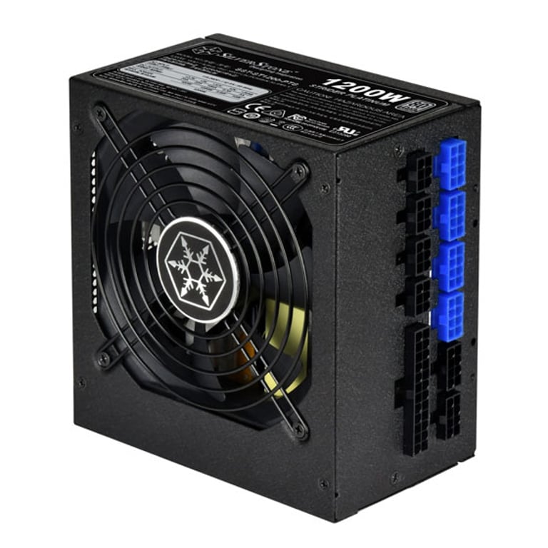 Silverstone ST1200-PTS moduł zasilaczy 1200 W 20+4 pin ATX ATX Czarny SST-ST1200-PTS