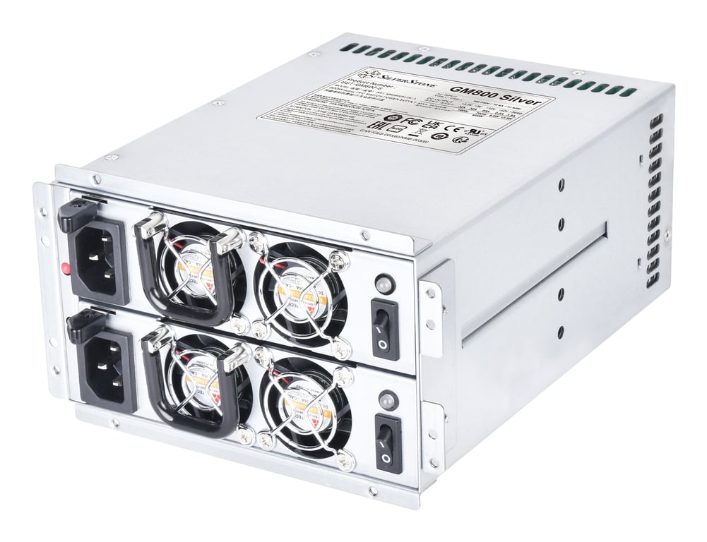 Silverstone GM800 Silver moduł zasilaczy 1600 W 20+4 pin ATX PS/2 Srebrny SST-GM800-S