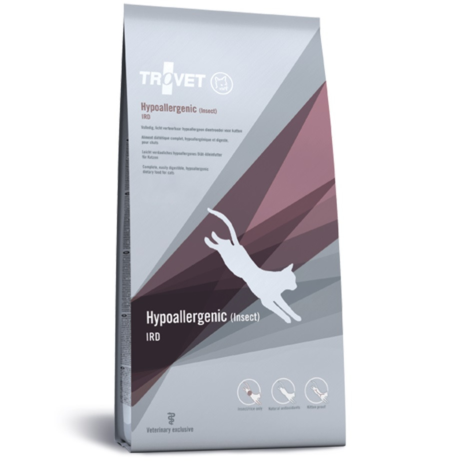 TROVET Hipoallergenic Insect IRD - sucha karma dla kota - 2,5kg