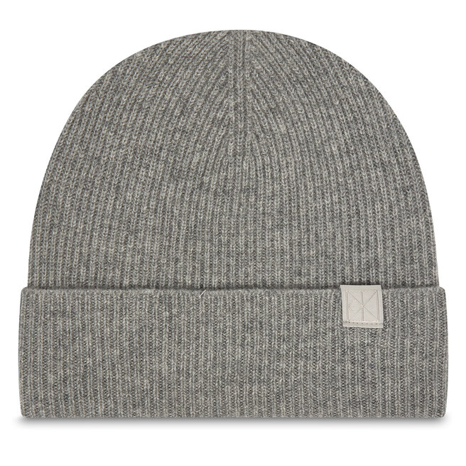 Czapka Calvin Klein Emblem LV04D8013G Szary