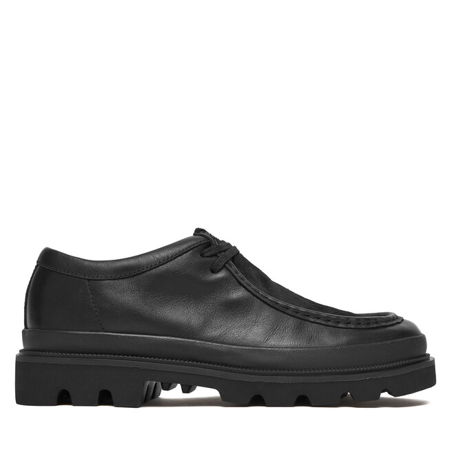 Półbuty Clarks Badell Seam 26183896 Czarny