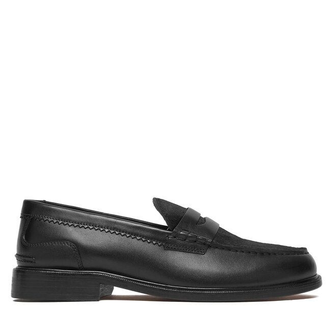 Mokasyny Clarks CraftJames Lo 26184686 Czarny