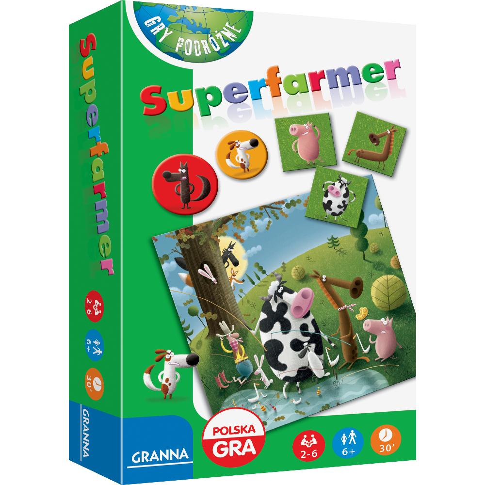 Superfarmer. Wersja podróżna Granna - gra