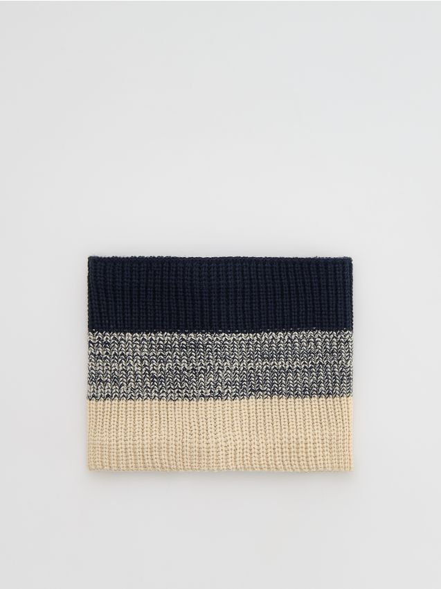 Reserved - Prążkowany komin - wielobarwny