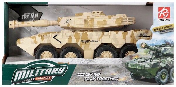 Auto wojsko bojowe światło/dźwięk mix