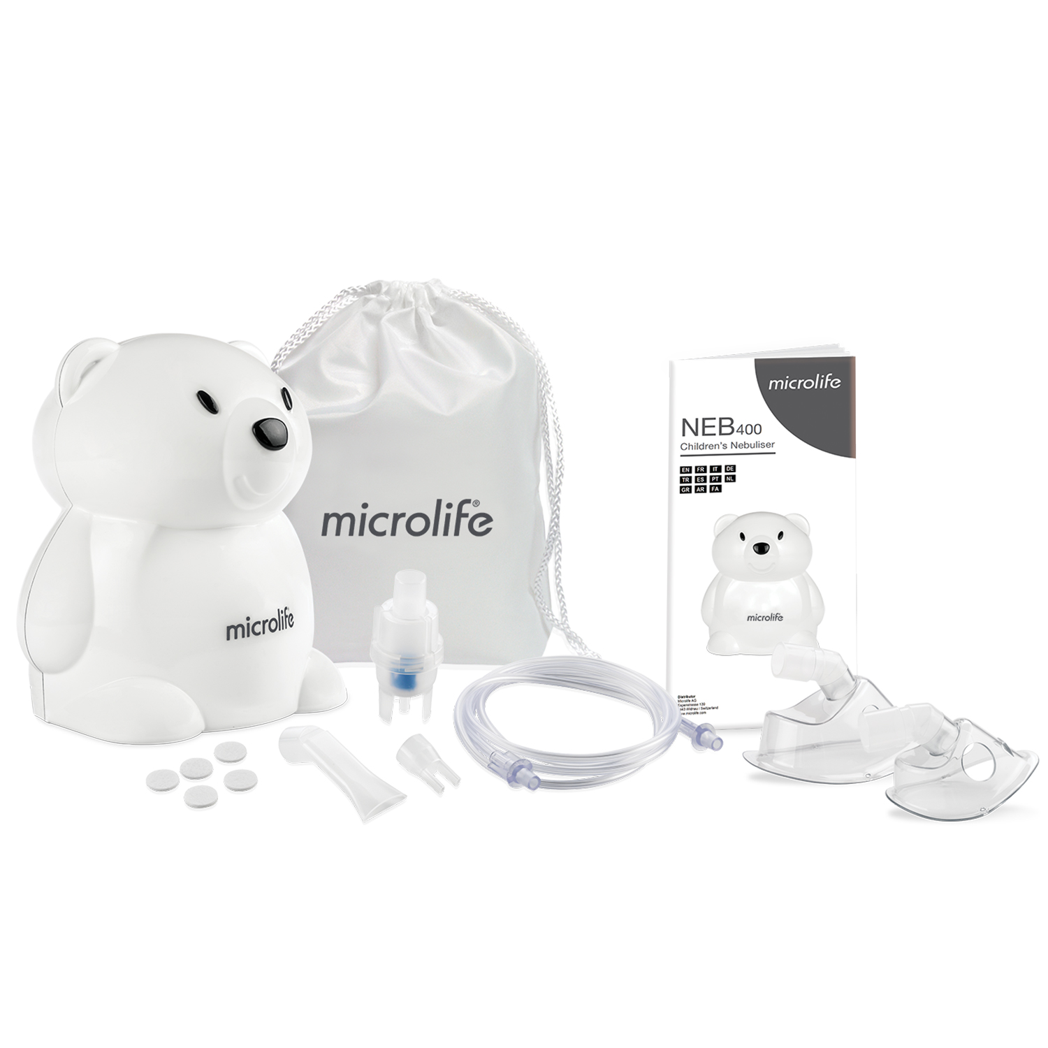 Microlife NEB 400, inhalator pneumatyczno-tłokowy dla dzieci